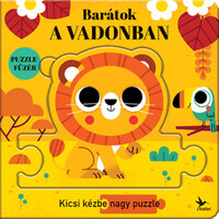 Barátok a vadonban - Kicsi kézbe nagy puzzle -  (Könyv)