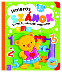 Sylwia Kajdana: Tanulok, színezek, ragasztok - Ismerős számok -  (Könyv)