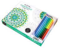 Abrams Noterie: Vive Le Color! Harmony - Coloring Book and Pencils -  (Könyv)