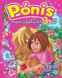 Pónis matricásfüzet 3. - 41 matricával -  (Könyv)