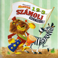 Madagaszkár - 1, 2, 3... - Számolj kedvenceiddel! / Színek a vonaton -  (Könyv)