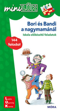 Bori és Bandi a nagymamánál - LDI233 - Iskola-előkészítő feladatok - MiniLÜK -  (Könyv)