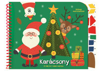 Számos matricásfüzet - Karácsony -  (Könyv)