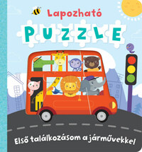 Lapozható puzzle - Első találkozásom a járművekkel -  (Könyv)