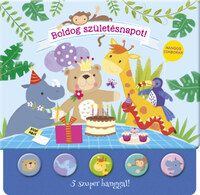 Hangos cimborák - Boldog születésnapot! - 5 szuper hanggal! -  (Könyv)