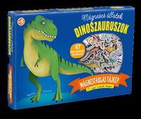Mágneses állatok - Dinoszauruszok -  (Könyv)