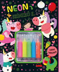 Neon színező 2. -  (Könyv)