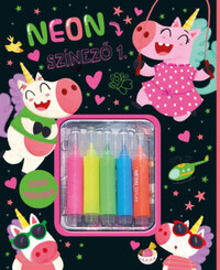 Neon színező 1. -  (Könyv)