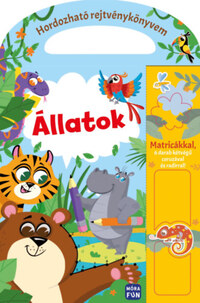 Hordozható rejtvénykönyvem - Állatok -  (Könyv)