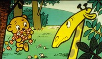 Kulcsár Pál: Zsiráf Zsiga és Mackó Miki - Diafilm -  (Könyv)
