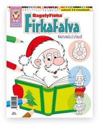 Jánossy Gábor[szerk.]-Jánossy-Kármán Mónika: BagolyFióka - Firkafalva Nagyszakállú színező óvodásoknak -  (Könyv)