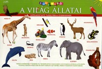 Dibás Gabriella: A világ állatai - Suliváró - Szórakoztató tudástábla gyerekeknek -  (Könyv)