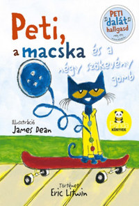 Eric Litwin: Peti, a macska és a négy szökevény gomb -  (Könyv)