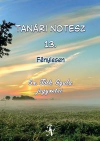 Sz. Tóth Gyula: Tanári notesz 13. - Fénylesen -  (Könyv)