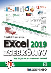 Bártfai Barnabás: Excel 2019 zsebkönyv -  (Könyv)