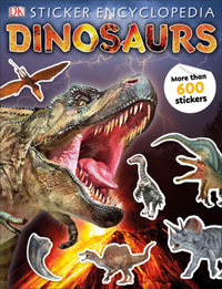 Dinosaurs Sticker Encyclopedia - More than 600 stickers -  (Könyv)