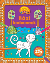 Siklósi István, Ilyés Csaba: Házi kedvencek - Számos színező -  (Könyv)