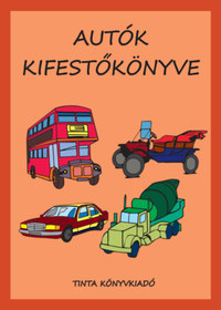 Autók kifestőkönyve -  (Könyv)