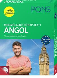 Claudia Guderian: PONS Megszólalni 1 hónap alatt - Angol (könyv + CD+online) - A leggyorsabb nyelvtanfolyam + Extra nyelvtani összefoglaló -  (Könyv)