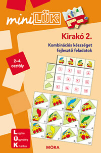 Junga, Michael: Kirakó 2. - LDI604 - Kombinációs készséget fejlesztő feladatok 2-4. osztály - MiniLÜK -  (Könyv)