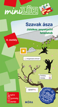 Szavak ásza - 4. osztály - Játékos anyanyelvi feladatok - MiniLÜK -  (Könyv)