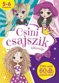 Csini csajszik kifestője -  (Könyv)