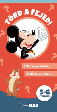 Disney - Törd a fejed! - 5-6 éveseknek -  (Könyv)