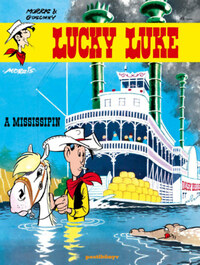 Goscinny: Lucky Luke 45. - A Mississipin -  (Könyv)