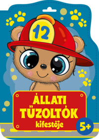 Bóka Fruzsina Mercédesz (Szerk.): Állati tűzoltók kifestője - 5 éves kortól -  (Könyv)