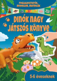 Dinók nagy játszós könyve -  (Könyv)