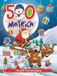 Télapó postavonata - 500 matrica -  (Könyv)