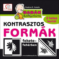 Deákné B. Katalin: Kontrasztos formák fekete-fehérben - Babák könyvtára -  (Könyv)
