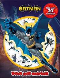 Sötét pufi matricák - Batman - Több mint 30 matricával! -  (Könyv)