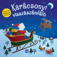 Karácsonyi visszaszámláló - Kinyitható adventi naptárral! -  (Könyv)