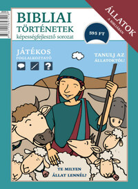 Scur Katalin: Állatok a Bibliában - Bibliai történetek - Játékos foglalkoztató -  (Könyv)