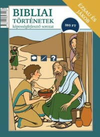 Scur Katalin: Jákob és Ézsau - Bibliai történetek - Játékos foglalkoztató -  (Könyv)