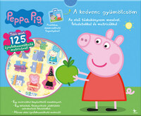 Peppa malac: A kedvenc gyümölcsöm - Táskakönyv - Az első táskakönyvem mesével, feladatokkal és matricákkal -  (Könyv)