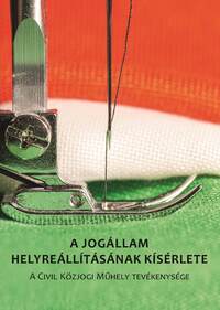 A jogállam helyreállításának kísérlete - A Civil Közjogi Műhely tevékenysége -  (Könyv)