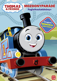Thomas, a gőzmozdony - Mozdonyparádé - Foglalkoztatókönyv - Kivágható memóriakártyákkal -  (Könyv)