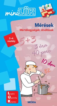 Mérések - LDI802 - Mértékegységek, átváltások 2-4. osztály - MiniLÜK -  (Könyv)