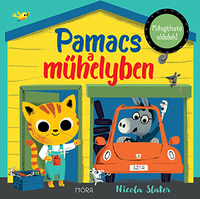 Nicola Slater: Pamacs a műhelyben - Kihajtható oldalak! -  (Könyv)