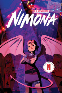 Noelle Stevenson: Nimona - Filmes borítóval -  (Könyv)