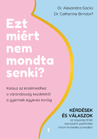 Catherine Birndorf, Alexandra Sacks: Ezt miért nem mondta senki? - Kalauz az érzelmeidhez a várandósság kezdetétől a gyermek egyéves koráig -  (Könyv)