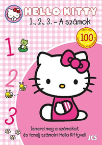 Hello Kitty - 1, 2, 3... - A számok - Ismerd meg a számokat, és tanulj számolni Hello Kittyvel! -  (Könyv)
