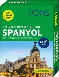 Margareta Görrissen: PONS Nyelvtanfolyam kezdőknek - Spanyol (könyv+pendrive+online) - Biztos és átfogó nyelvtudás lépésről lépésre - Akár 3 hónap alatt -  (Könyv)