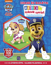 Mancs Őrjárat - Chase és barátai - Matricázz számok szerint - Foglalkoztatókönyv -  (Könyv)