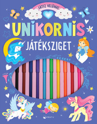Unikornis játéksziget - Játssz velünk! -  (Könyv)