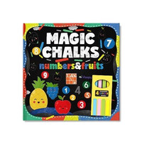 Magic chalks - Varázskréták - Számok és gyümölcsök -  (Könyv)