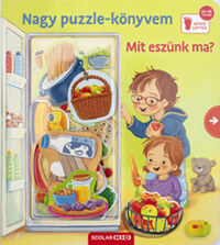 Mila Rulff: Nagy puzzle-könyvem - Mit eszünk ma? -  (Könyv)