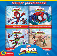 Póki és csodálatos barátai - Szuper pókkalandok! -  (Könyv)